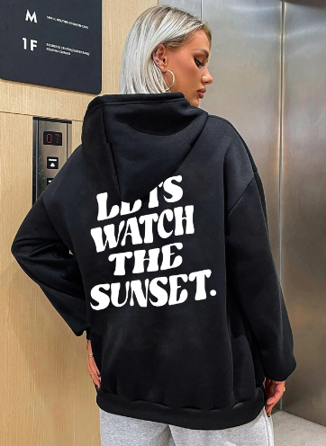 Multicolor Hooded Sweatshirt - New Healthy Fabric